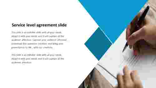 Service level agreement slide